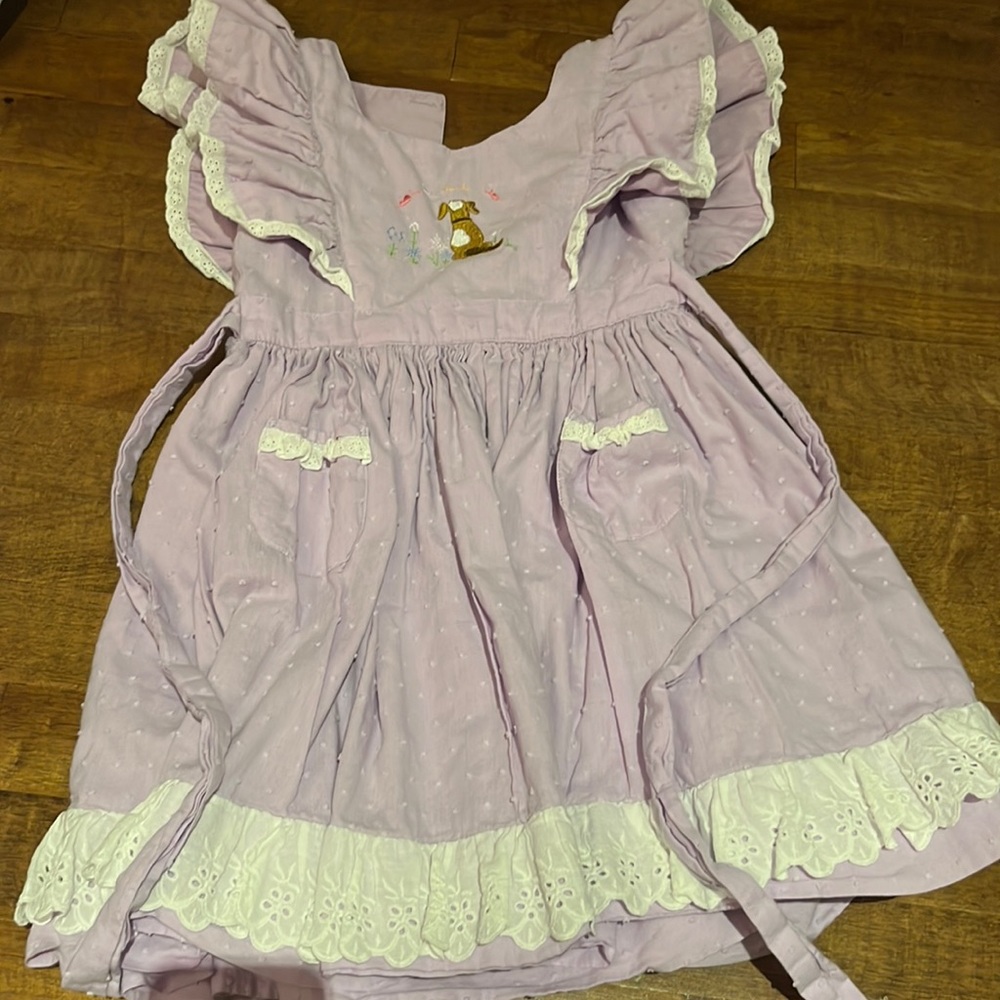 Girls dress, puppy, size 5